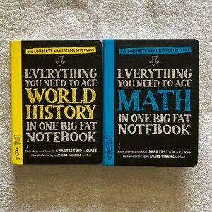 Everything You Need to Ace World History and Math in One Big Fat Notebook
